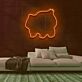 Videospielmonster Silhouette LED-Neonschild Gamingzimmer