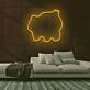 Videospielmonster Silhouette LED-Neonschild Gamingzimmer