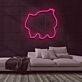 Videospielmonster Silhouette LED-Neonschild Gamingzimmer