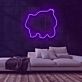 Videospielmonster Silhouette LED-Neonschild Gamingzimmer