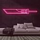 Fantasieschwert LED-Neonschild für Gamingzimmer und Bar