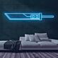 Fantasieschwert LED-Neonschild für Gamingzimmer und Bar