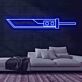 Fantasieschwert LED-Neonschild für Gamingzimmer und Bar