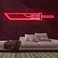 Fantasieschwert LED-Neonschild für Gamingzimmer und Bar