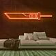 Fantasieschwert LED-Neonschild für Gamingzimmer und Bar