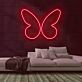 Schmetterling LED-Neonschild Wohnzimmer Kinderzimmer