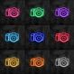 Fotokamera LED-Neonschild für Studio und Wohnzimmer