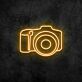 Fotokamera LED-Neonschild für Studio und Wohnzimmer