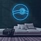 Pokéball Symbol LED-Neonschild für Gaming Zimmer