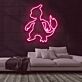 feuerspeiender Drache LED-Neonschild für Kinderzimmer und Gamingzimmer