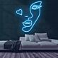 Herzform LED-Neonschild für Wohnzimmer Schlafzimmer