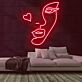 Herzform LED-Neonschild für Wohnzimmer Schlafzimmer