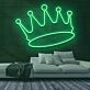 Krone LED-Neonschild Wohnzimmer Bar