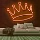 Krone LED-Neonschild Wohnzimmer Bar