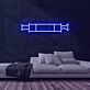 Nezukos Bambusmotiv aus Demon Slayer LED-Neonschild