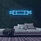 Nezukos Bambusmotiv aus Demon Slayer LED-Neonschild