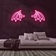 Drachenflügel LED-Neonschild für Bar und Gaming