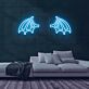 Drachenflügel LED-Neonschild für Bar und Gaming