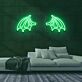 Drachenflügel LED-Neonschild für Bar und Gaming