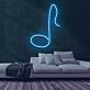 Musiknote LED-Neonschild Wohnzimmer Musikstudio