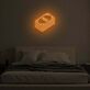 Geldscheinstapel LED-Neonschild Schlafzimmer Wohnzimmer