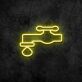 Wasserhahn mit Tropfen LED-Neonschild für Bar und Restaurant