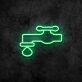 Wasserhahn mit Tropfen LED-Neonschild für Bar und Restaurant