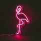 Flamingo LED-Neonschild für Wohnzimmer und Bar
