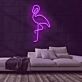 Flamingo LED-Neonschild für Wohnzimmer und Bar