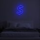 Dollarzeichen LED-Neonschild Schlafzimmer Wohnzimmer