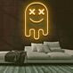 Geist mit X-Augen LED-Neonschild Gamingzimmer Bar