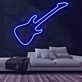 E-Gitarre LED-Neonschild Musikstudio Bar