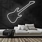 E-Gitarre LED-Neonschild Musikstudio Bar