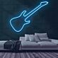 E-Gitarre LED-Neonschild Musikstudio Bar