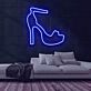 High Heel Schuh LED-Neonschild für Boutique Schaufenster