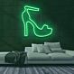 High Heel Schuh LED-Neonschild für Boutique Schaufenster