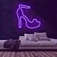 High Heel Schuh LED-Neonschild für Boutique Schaufenster