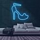High Heel Schuh LED-Neonschild für Boutique Schaufenster
