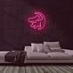 Löwenjunges als LED-Neonschild