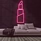 Lippenstift LED-Neonschild für Kosmetikstudio oder Schaufenster