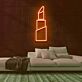 Lippenstift LED-Neonschild für Kosmetikstudio oder Schaufenster