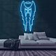Engelsflügel mit Heiligenschein LED-Neonschild Wohnzimmer Bar