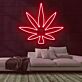 Cannabisblatt LED-Neonschild für Bar Club