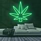 Cannabisblatt LED-Neonschild für Bar Club