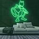 Pokémon Mewtu Figur LED-Neonschild für Gamingzimmer