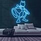 Pokémon Mewtu Figur LED-Neonschild für Gamingzimmer
