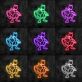Pokémon Mewtu Figur LED-Neonschild für Gamingzimmer