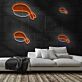 Garnelen-Nigiri als LED-Neonschild