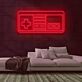 Retro Spielcontroller LED-Neonschild für Gamingzimmer und Wohnzimmer