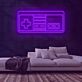 Retro Spielcontroller LED-Neonschild für Gamingzimmer und Wohnzimmer